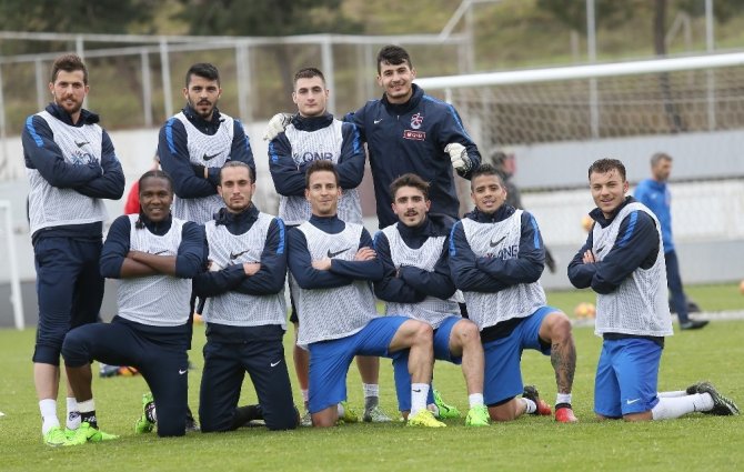 Trabzonspor’da Neşeli Antrenman