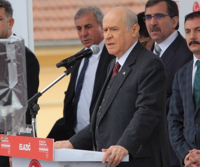 Bahçeli, Startı Elazığ’dan Verdi