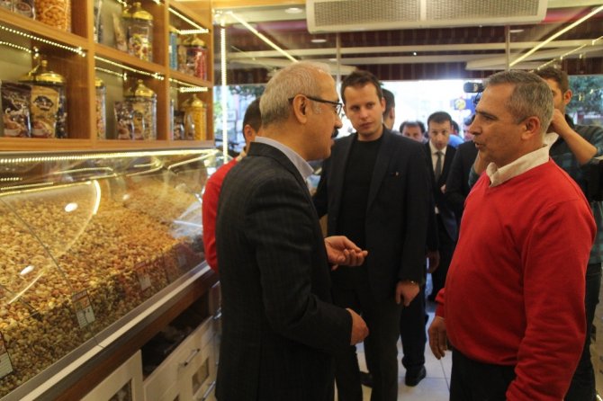 Bakan Elvan Mhp Mersin İl Başkanlığını Ziyaret Etti