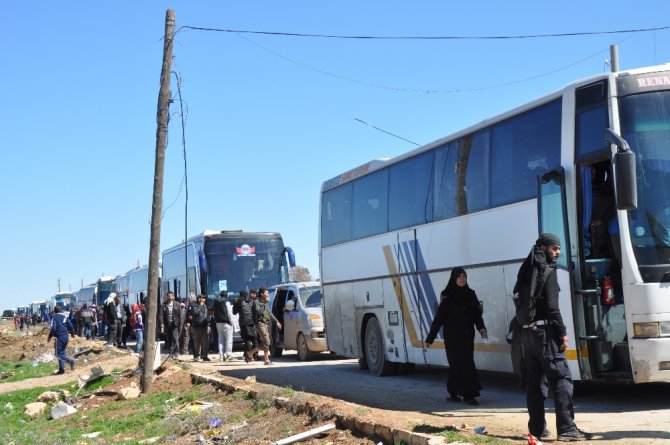 Humus El Waar’dan Tahliyeler Başladı