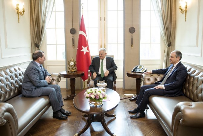 Başbakan’ın Konuğu Dursun Özbek’ti