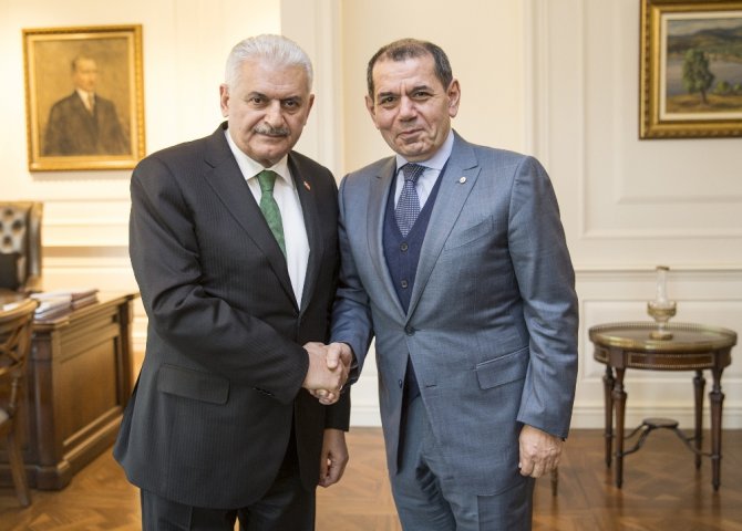 Başbakan’ın Konuğu Dursun Özbek’ti