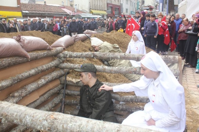 Çanakkale Ruhu Artvin Sokaklarında Can Buldu