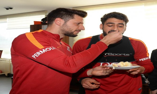 Galatasaray Çift Antrenman Yaptı