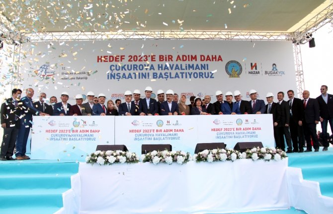 Çukurova Havalimanının Temeli Atıldı
