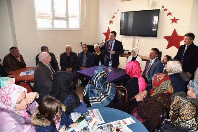 Başkan Genç, Referandum Çalışmalarına Mahalle Ve Esnaf Ziyaretleriyle Devam Ediyor