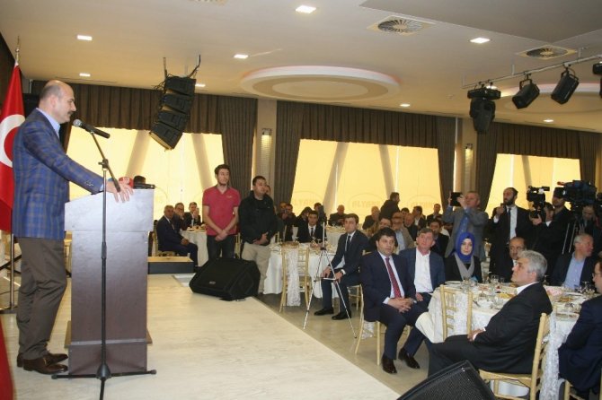 İçişleri Bakanı Soylu Trabzon’da