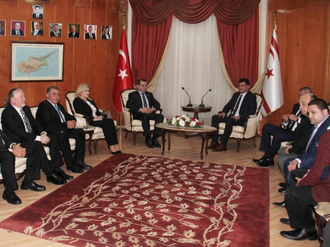 Dursun Özbek Kktc Başbakanını Ziyaret Etti