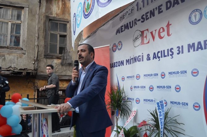 Bakan Soylu Trabzon’da Memur Sen Sendikası Üyeleri İle Buluştu