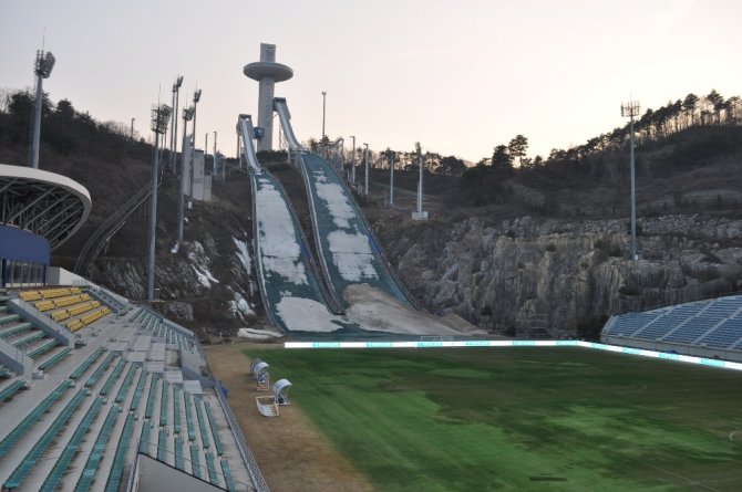Güney Kore 2018 Kış Olimpiyatlarına Hazırlanıyor