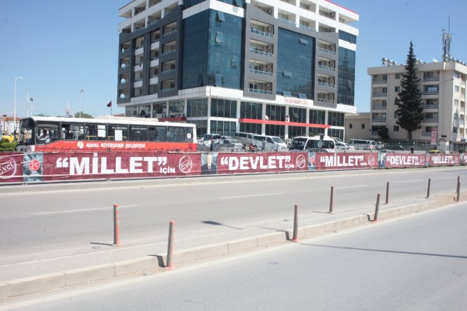 Tam 2 Kilometrelik ’Evet’ Pankartı