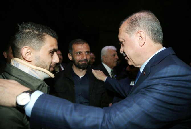 Cumhurbaşkanı Erdoğan Hüseyin Kurt’la Görüştü