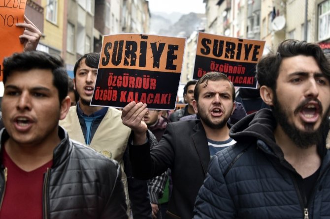 İdlib’teki Kimyasal Saldırı Gümüşhane’de Kınandı