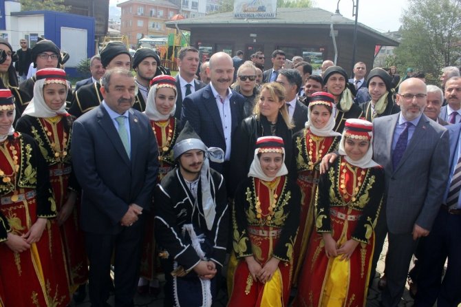 İçişleri Bakanı Soylu Artvin’de
