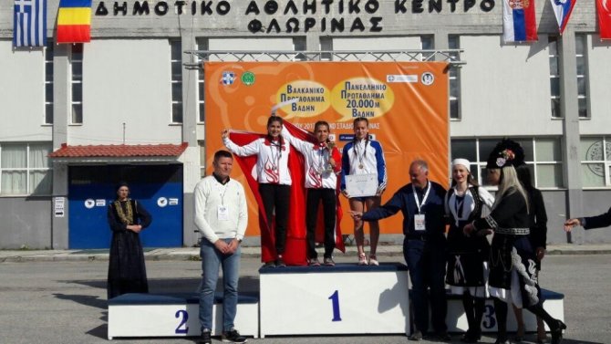 Balkan Yürüyüş Şampiyonasında 7 Madalya