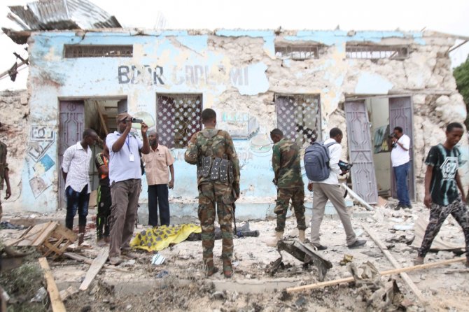 Somali Çifte Saldırıyla Sarsıldı