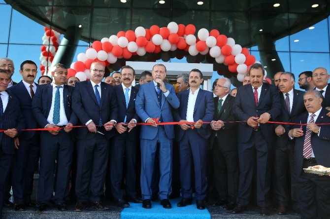 Açılışı Cumhurbaşkanı Erdoğan Yaptı
