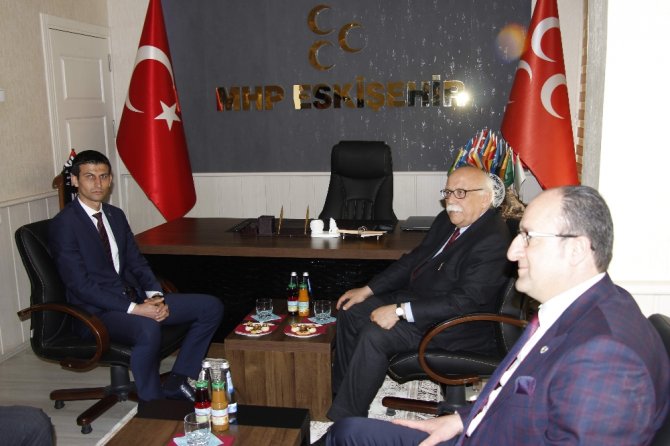Bakan Avcı Mhp İl Başkanlığını Ziyaret Etti