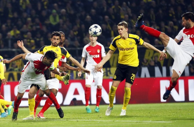Monaco Deplasmanda Borussia Dortmund’u Devirdi