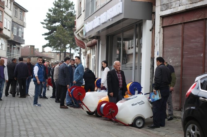 Giresun’da Fındıkta ‘Külleme Hastalığı’ İle Mücadele Devam Ediyor