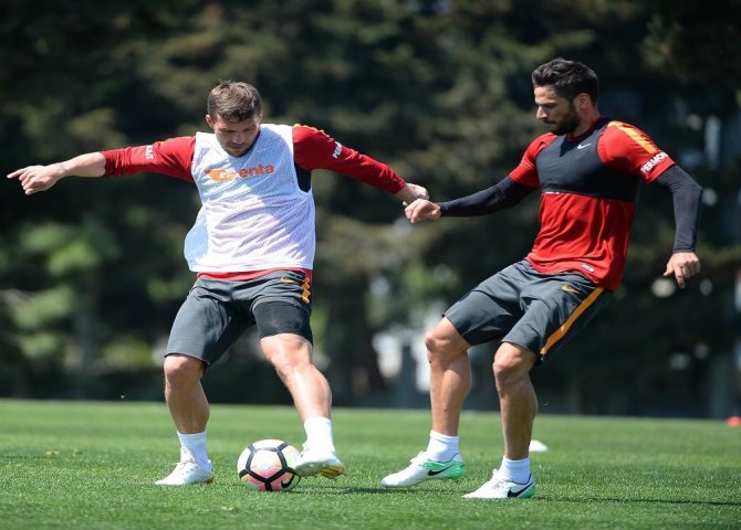 Galatasaray Derbi Hazırlıkları Sürdürdü