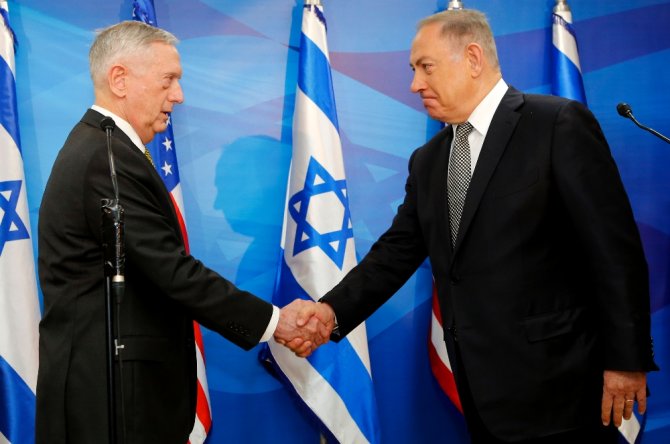Abd Savunma Bakanı Mattis İsrail’de