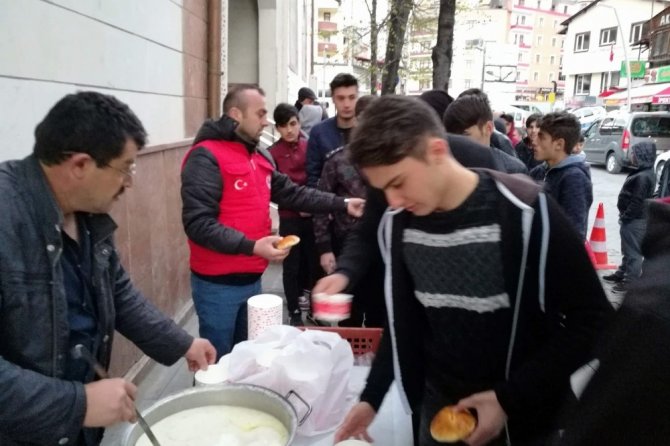 Gümüşhane’de 57.alaya Vefa Yürüyüşü Düzenlendi