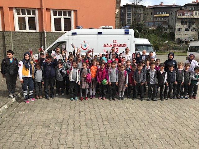 Rize’de "Minik 112 Projesi" Uygulanıyor