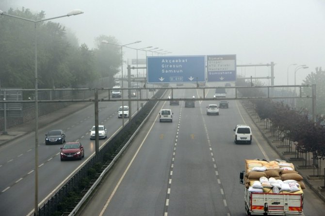 Trabzon’da Sis Hava Ulaşımı Etkiledi