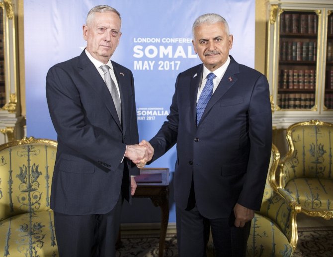 Yıldırım May Ve Mattis İle Görüştü