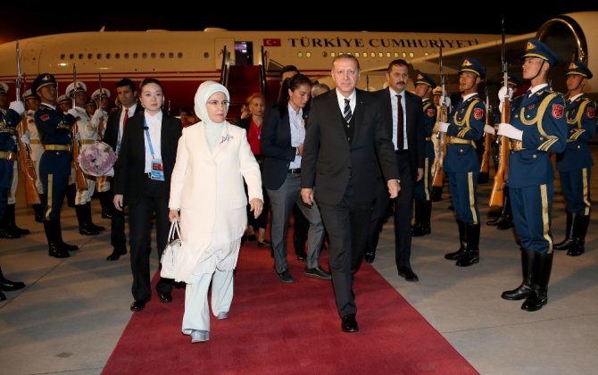 Cumhurbaşkanı Erdoğan Çin’de