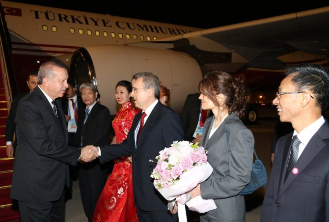 Cumhurbaşkanı Erdoğan Çin’de