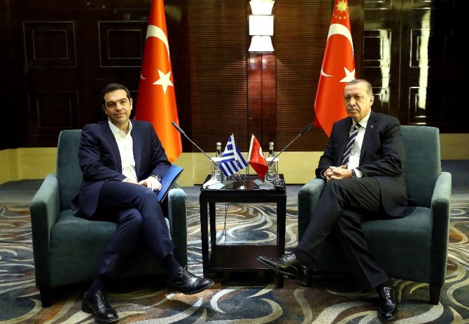 Erdoğan Çipras İle Görüştü