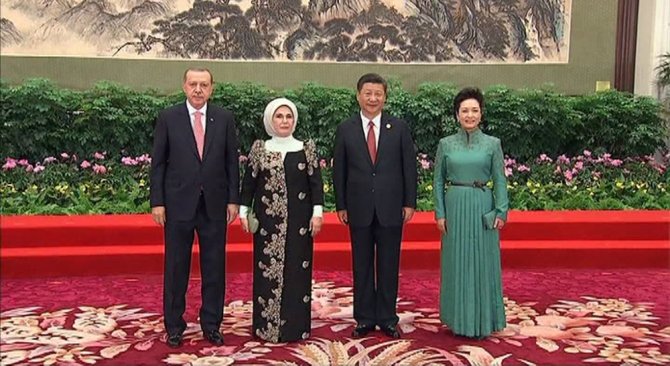 Cumhurbaşkanı Erdoğan Çin’de Akşam Yemeğine Katıldı