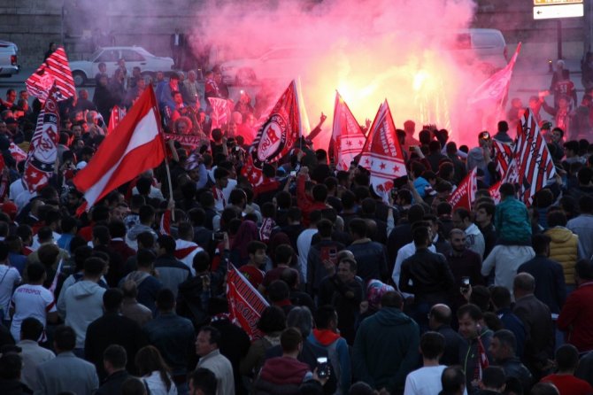 Sivasspor’a Coşkulu Karşılama
