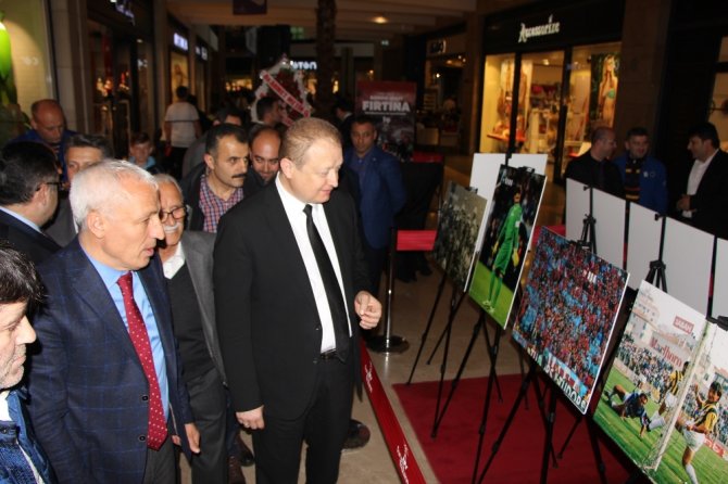 Trabzonspor’un 50 Yıllık Öyküsünün Anlatıldığı Sergi Açıldı
