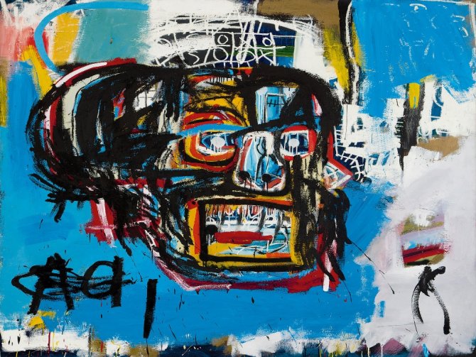 Abd’li Ressam Basquiat’ın Tablosu Rekor Fiyata Satıldı