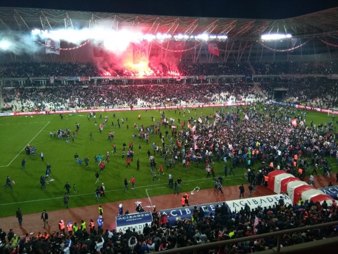 Sivas’ta Şampiyonluk Sevinci