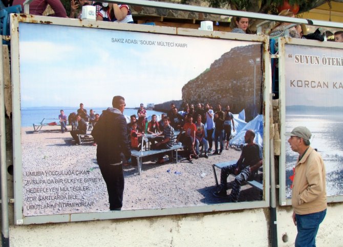 Mültecilerin Dramı Billboardlarda
