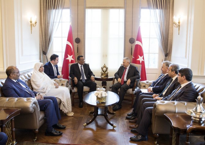 Yıldırım, Sudan Cumhurbaşkanı Yardımcısı İle Görüştü