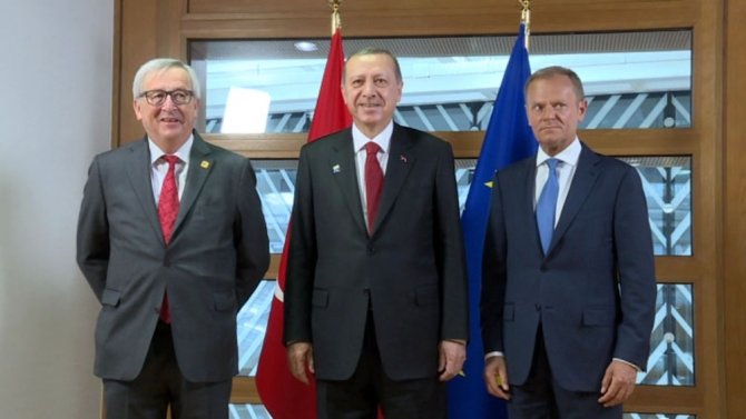 Cumhurbaşkanı Erdoğan Brüksel’de Kritik Görüşmelerde Bulundu