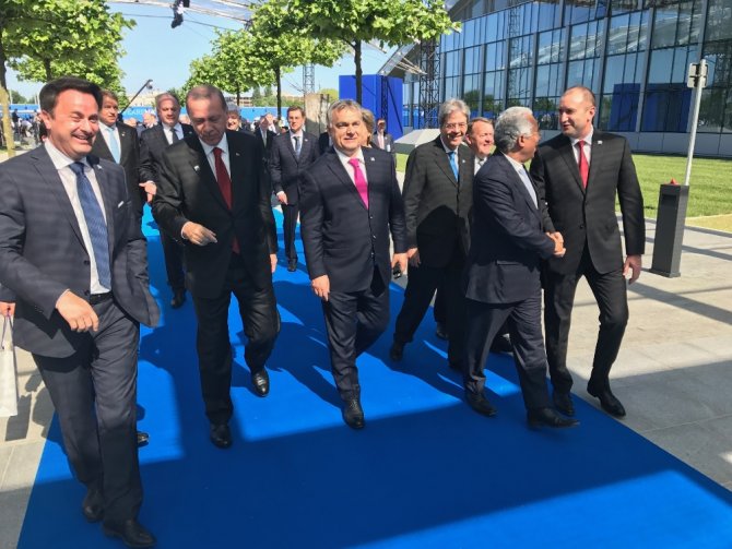 Cumhurbaşkanı Erdoğan Brüksel’de Kritik Görüşmelerde Bulundu