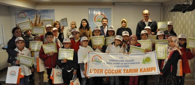 Gümüşhane’de Lider Çocuk Tarım Kampı Sona Erdi