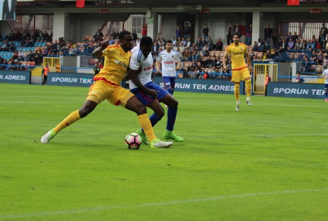 Karabükte Gollü Beraberlik