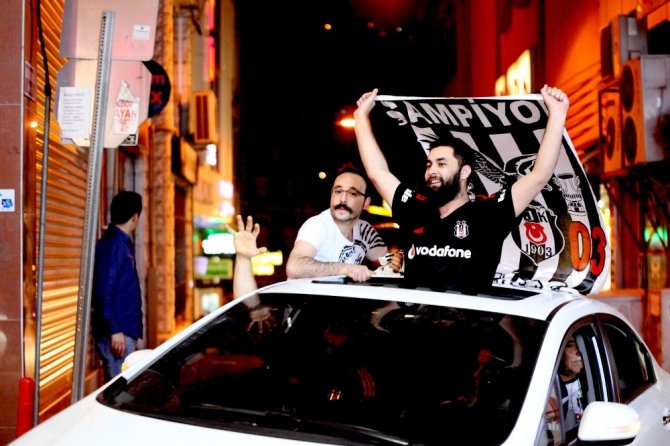 Beşiktaş’ın Şampiyonluğu Giresun’da Coşkuyla Kutlandı.