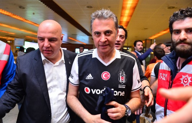 Beşiktaş İstanbul’da Coşkuyla Karşılandı