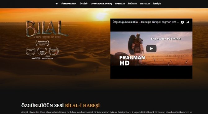 30 Milyon Dolarlık Filmin Wep Sitesi Balıkesir’den