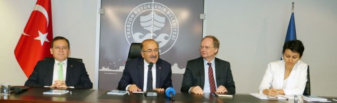 Ab Delegasyonu Başkanı Berger Ve Beraberindeki 18 Büyükelçi, Trabzon’da