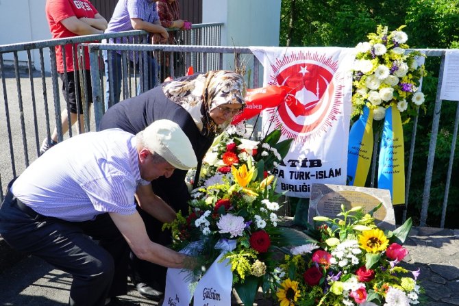 Almanya’da Katledilen 5 Türk Anıldı
