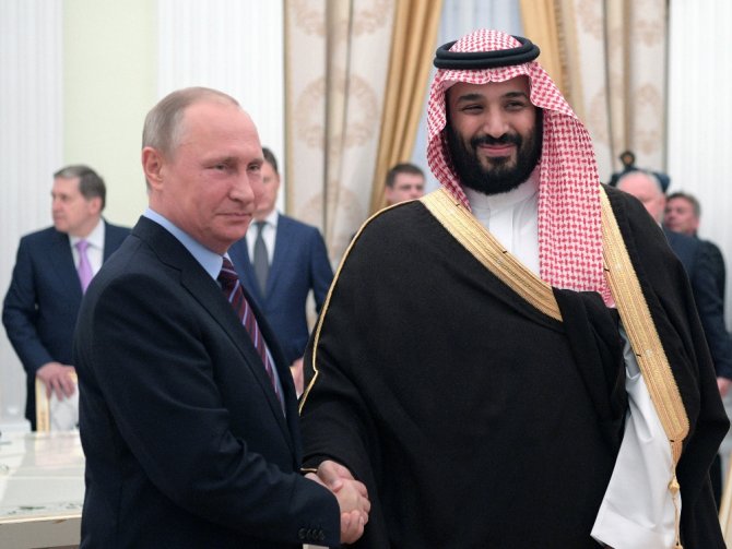 Putin Suudi Savunma Bakanını Kabul Etti